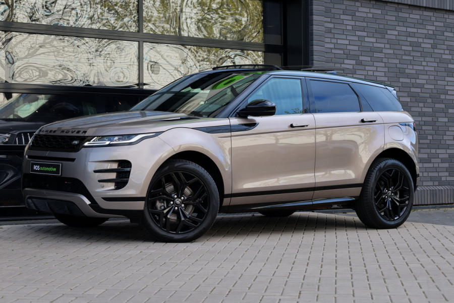 Land Rover Range Rover Evoque 1.5 P300e AWD R-Dynamic HSE | BTW | PANO | MEMORY | HUD | STOEL/STUURVERW | LEDER | CARPLAY | DODE HOEK |
