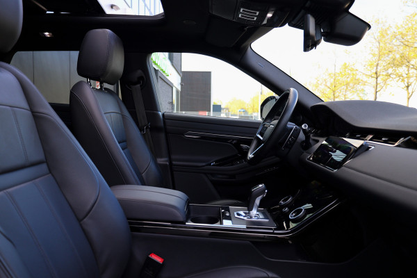 Land Rover Range Rover Evoque 1.5 P300e AWD R-Dynamic HSE | BTW | PANO | MEMORY | HUD | STOEL/STUURVERW | LEDER | CARPLAY | DODE HOEK |