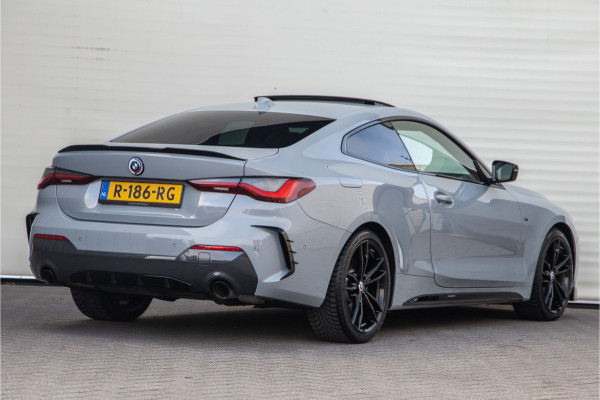 BMW 4 Serie Coupé 420i High Executive M-Sport, Pano, Leder, Brooklyn Grey