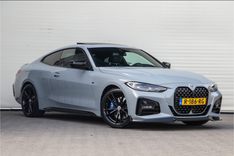BMW 4 Serie Coupé 420i High Executive M-Sport, Pano, Leder, Brooklyn Grey