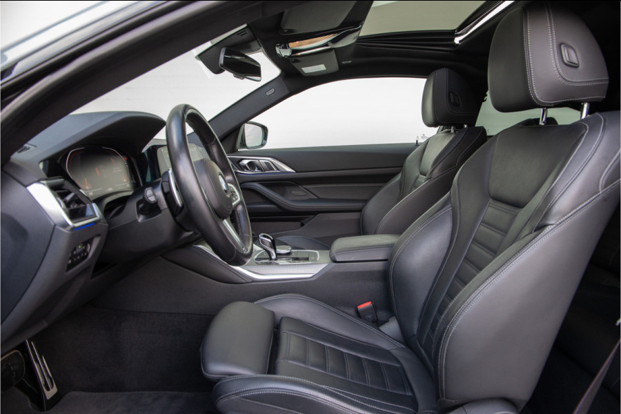 BMW 4 Serie Coupé 420i High Executive M-Sport, Pano, Leder, Brooklyn Grey