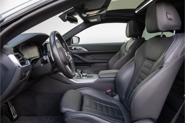 BMW 4 Serie Coupé 420i High Executive M-Sport, Pano, Leder, Brooklyn Grey