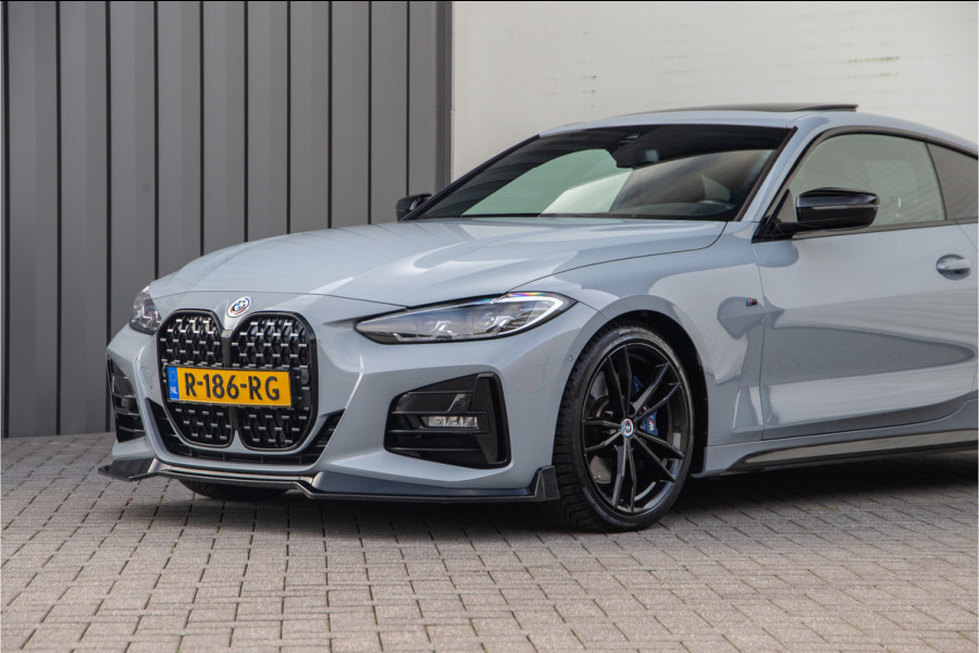 BMW 4 Serie Coupé 420i High Executive M-Sport, Pano, Leder, Brooklyn Grey