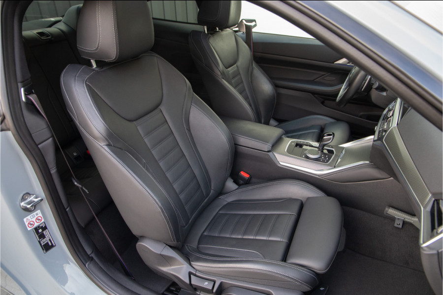 BMW 4 Serie Coupé 420i High Executive M-Sport, Pano, Leder, Brooklyn Grey