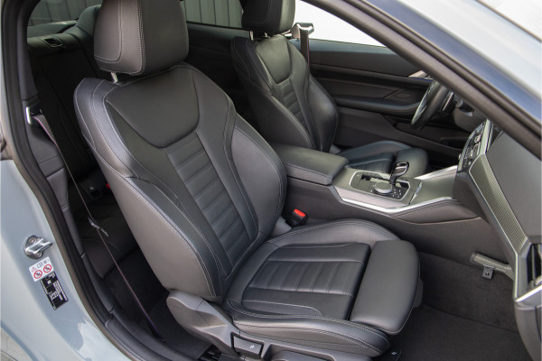 BMW 4 Serie Coupé 420i High Executive M-Sport, Pano, Leder, Brooklyn Grey