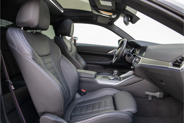 BMW 4 Serie Coupé 420i High Executive M-Sport, Pano, Leder, Brooklyn Grey