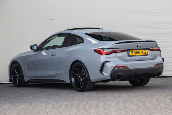 BMW 4 Serie Coupé 420i High Executive M-Sport, Pano, Leder, Brooklyn Grey