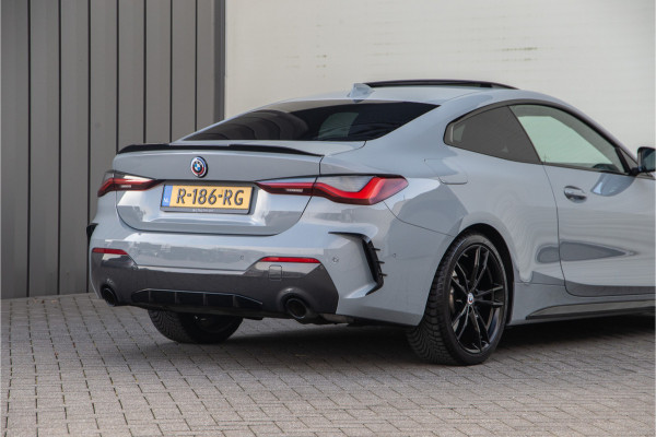 BMW 4 Serie Coupé 420i High Executive M-Sport, Pano, Leder, Brooklyn Grey