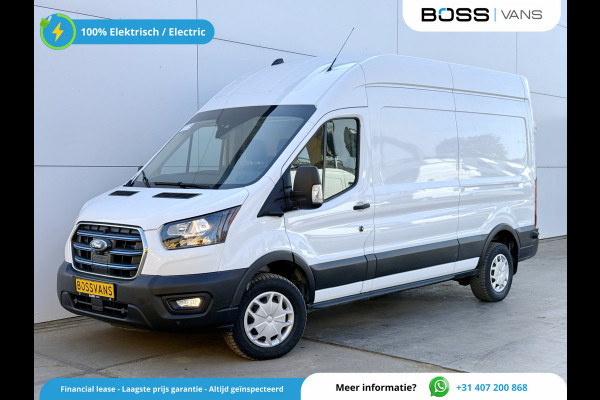 Ford E-Transit 68kWh 184PK L3H3 317km WLTP 95,7% (SOH) BEV Snelladen Camera Cruise control Climate control Carplay Navigatie Laadkabel Parkeersensoren