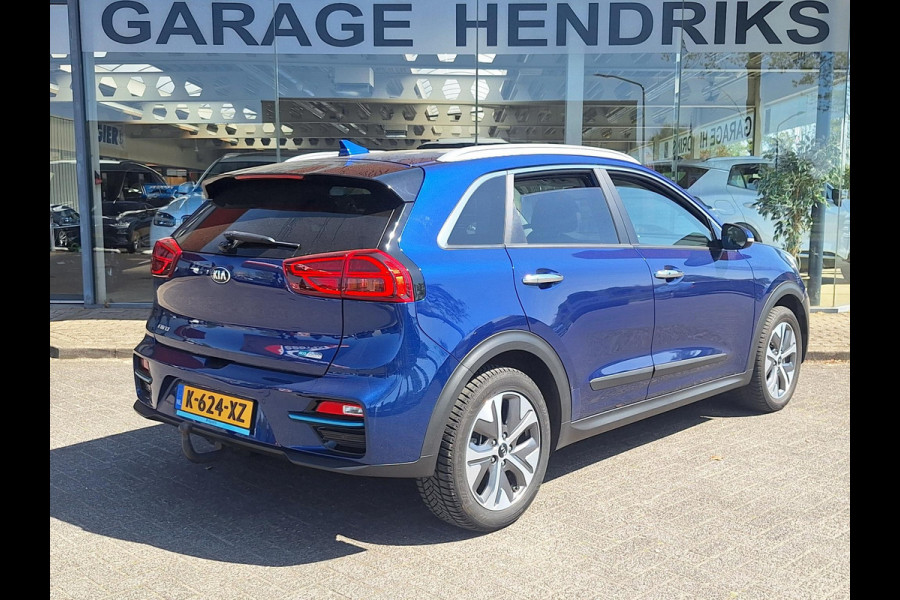 Kia e-Niro DynamicPlusLine 64 kWh | SOH: 94,7% | Schuifdak | Trekhaak | LED | Adaptive CC | Navi | Climate | Leder-Stof |