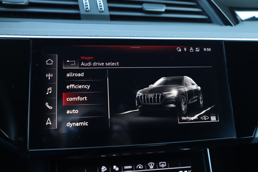 Audi e-tron Sportback S quattro 95 kWh | 503PK | Luchtvering | Head-up | Pano | Keyless-go | Sfeerverlichting | S-Stoelen | B&O | 2021.