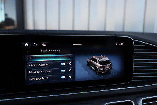 Mercedes-Benz GLE 350de AMG 4-Matic | 320PK | Luchtvering | Keyless-go | Burmester | Distronic+ | Sfeerverlichting | Stoelkoeling | Leder | 2025.