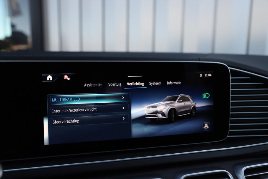 Mercedes-Benz GLE 350de AMG 4-Matic | 320PK | Luchtvering | Keyless-go | Burmester | Distronic+ | Sfeerverlichting | Stoelkoeling | Leder | 2025.