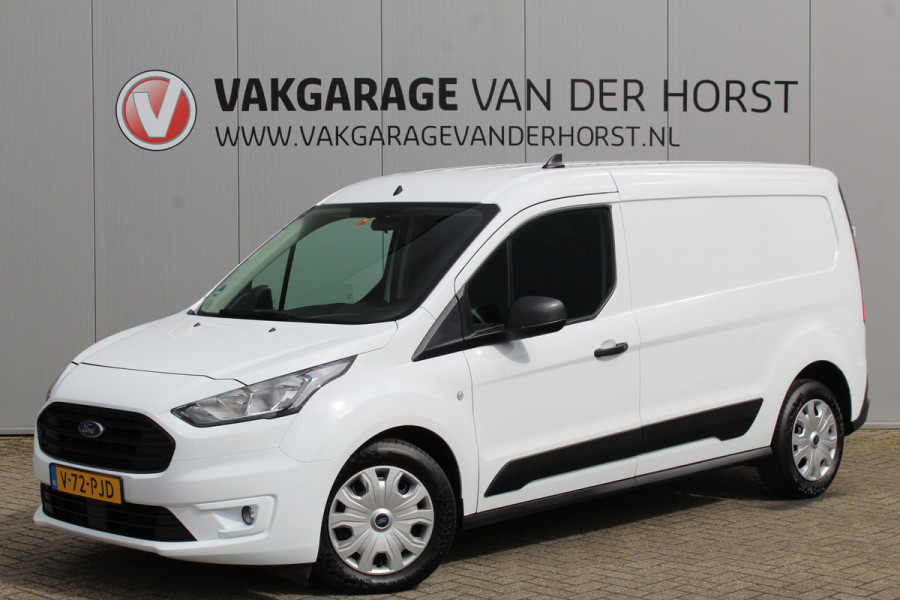 Ford Transit Connect 1.5 EcoBlue L2 Trend 3 Persoons, Airco, laadruimte Lang, schuifdeur re., spiegels verwarmb., telefoonvoorb., pdc achter,