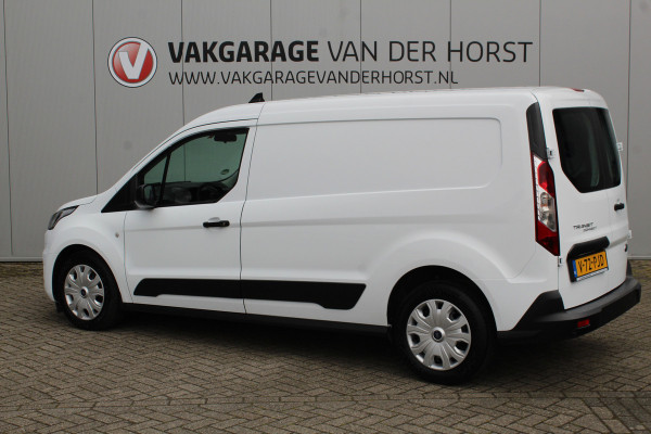 Ford Transit Connect 1.5 EcoBlue L2 Trend 3 Persoons, Airco, laadruimte Lang, schuifdeur re., spiegels verwarmb., telefoonvoorb., pdc achter,