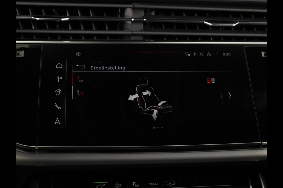 Audi Q8 Pro Line S 55 TFSI e 394 pk | Midnight emerald green | Glazen panoramadak | Bang & Olufsen Premium 3D | Sportstoelen plus voorin |