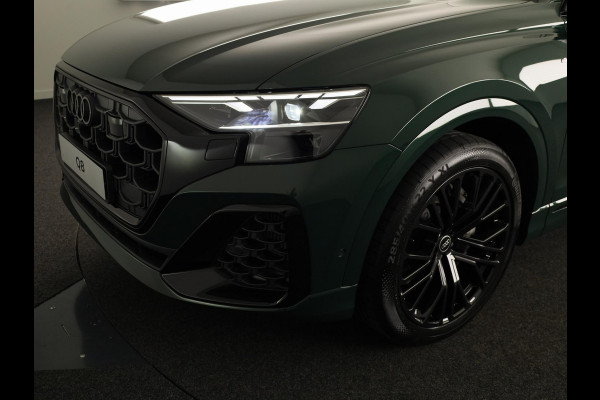 Audi Q8 Pro Line S 55 TFSI e 394 pk | Midnight emerald green | Glazen panoramadak | Bang & Olufsen Premium 3D | Sportstoelen plus voorin |