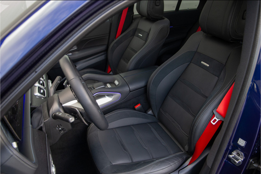 Mercedes-Benz GLE AMG 53 Hybrid 4MATIC+ Premium + Manufaktur Mysticblauw , Massage, Burmester, 585pk