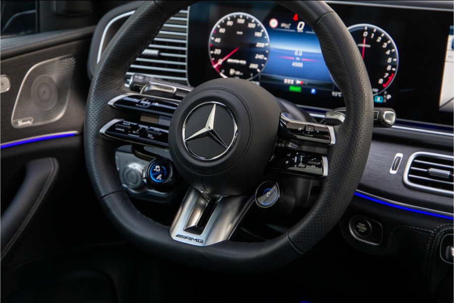 Mercedes-Benz GLE AMG 53 Hybrid 4MATIC+ Premium + Manufaktur Mysticblauw , Massage, Burmester, 585pk