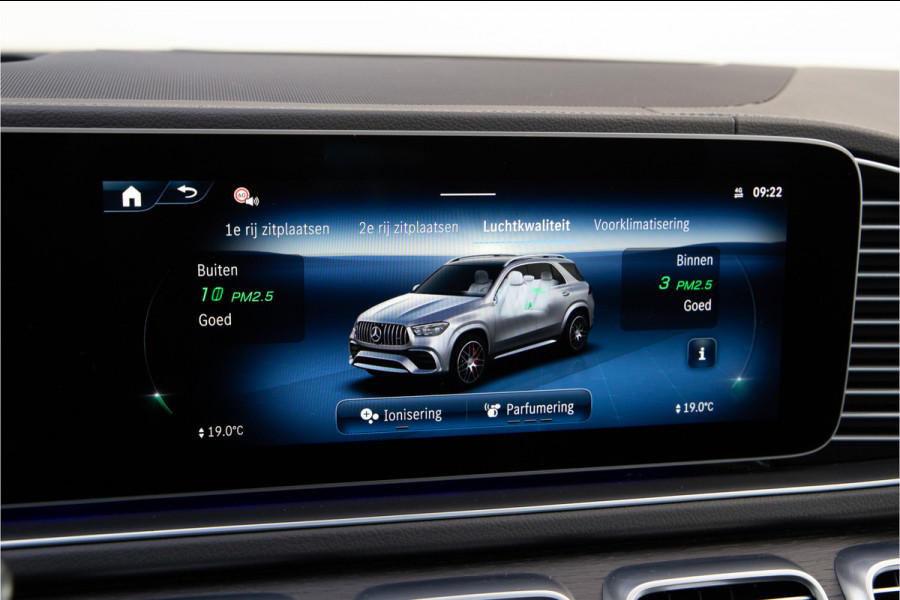 Mercedes-Benz GLE AMG 53 Hybrid 4MATIC+ Premium + Manufaktur Mysticblauw , Massage, Burmester, 585pk