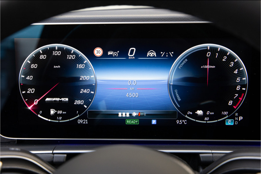 Mercedes-Benz GLE AMG 53 Hybrid 4MATIC+ Premium + Manufaktur Mysticblauw , Massage, Burmester, 585pk