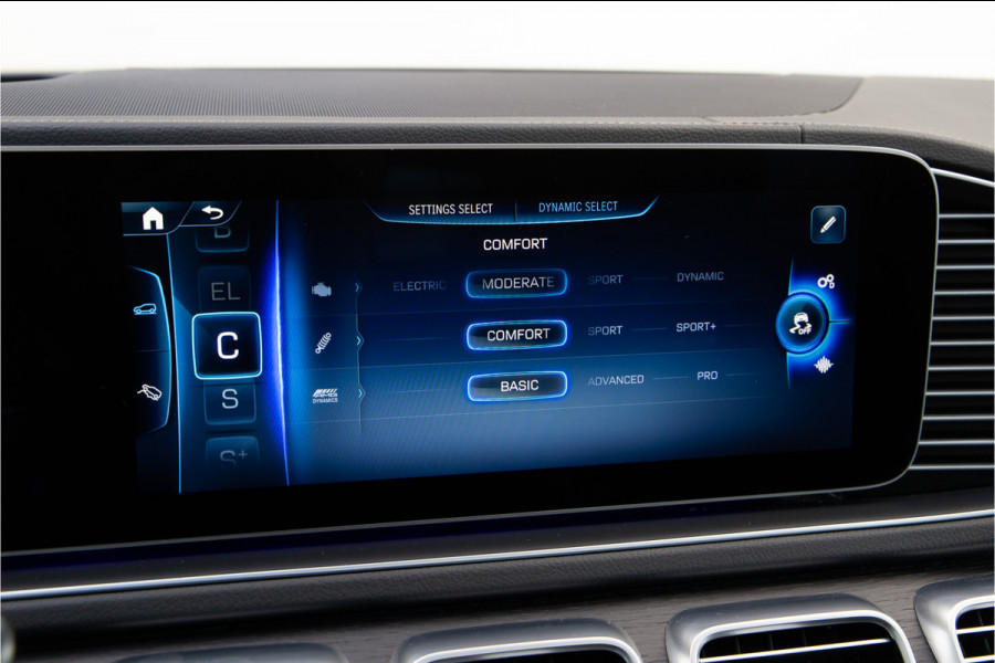 Mercedes-Benz GLE AMG 53 Hybrid 4MATIC+ Premium + Manufaktur Mysticblauw , Massage, Burmester, 585pk