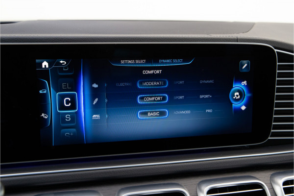 Mercedes-Benz GLE AMG 53 Hybrid 4MATIC+ Premium + Manufaktur Mysticblauw , Massage, Burmester, 585pk