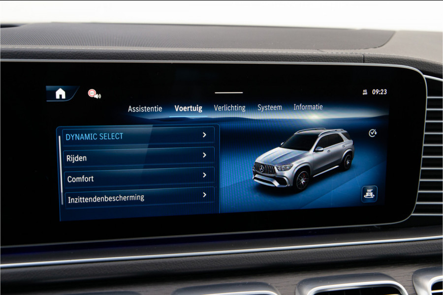 Mercedes-Benz GLE AMG 53 Hybrid 4MATIC+ Premium + Manufaktur Mysticblauw , Massage, Burmester, 585pk