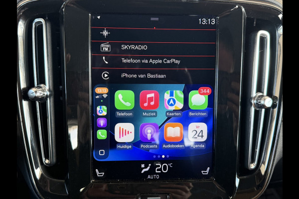 Volvo XC40 1.5 T5 Inscription Plug-in Camera+pdc Navigatie Leder Adapt Cruise Digital dash Stoelverwarming Memory Seats Carplay