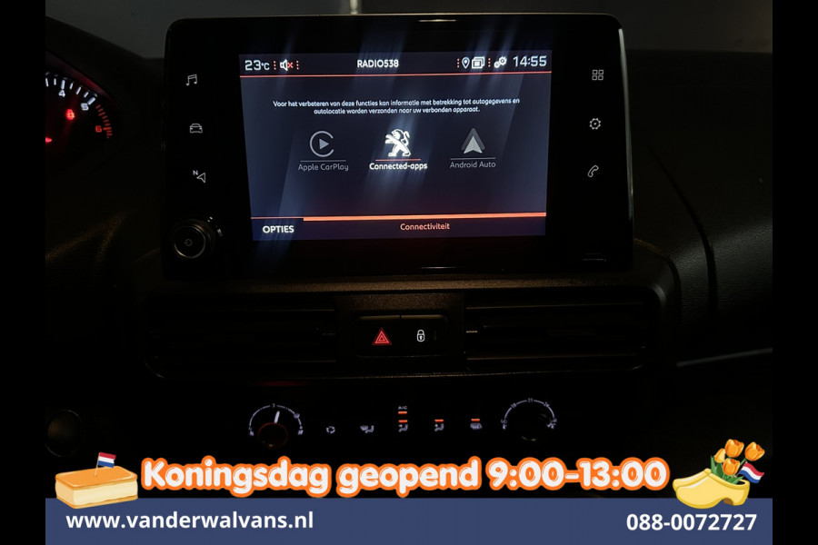 Peugeot Partner 1.5 BlueHDI 102pk L1H1 Inrichting Euro6 Airco | Camera | Navigatie | Apple Carplay | Cruisecontrol Android Auto, Trekhaak, Parkeersensoren