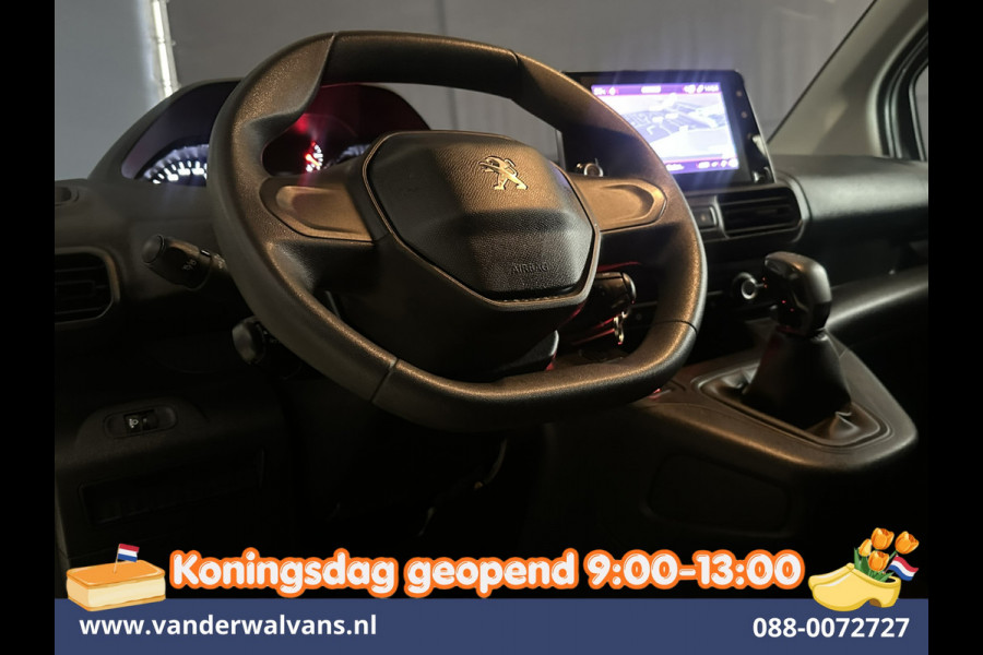 Peugeot Partner 1.5 BlueHDI 102pk L1H1 Inrichting Euro6 Airco | Camera | Navigatie | Apple Carplay | Cruisecontrol Android Auto, Trekhaak, Parkeersensoren
