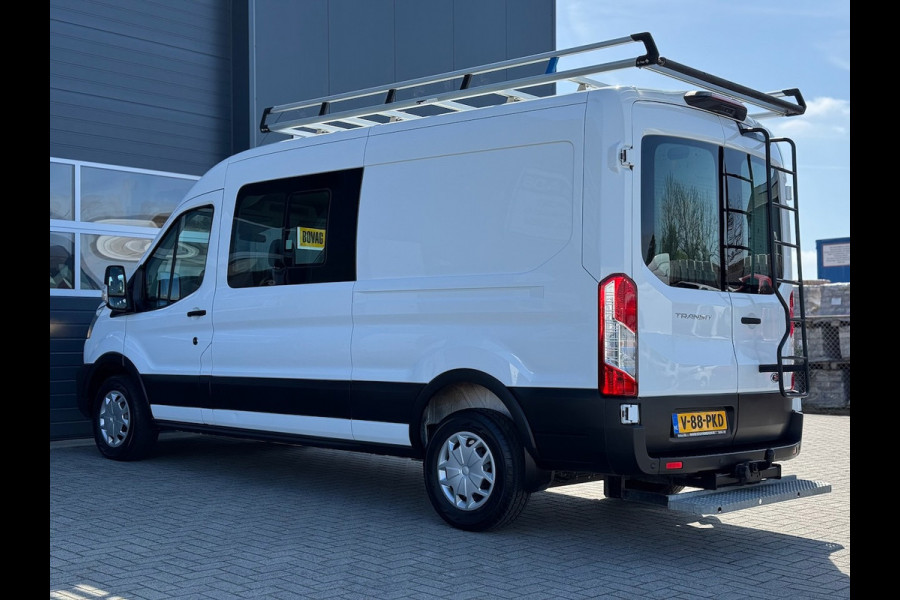Ford Transit 350 2.0 TDCI 170pk L3H2 DC 6-pers Trend | Trekhaak | Imperial | Navi | Camera | CarPlay | Cruise | Airco | EURO6