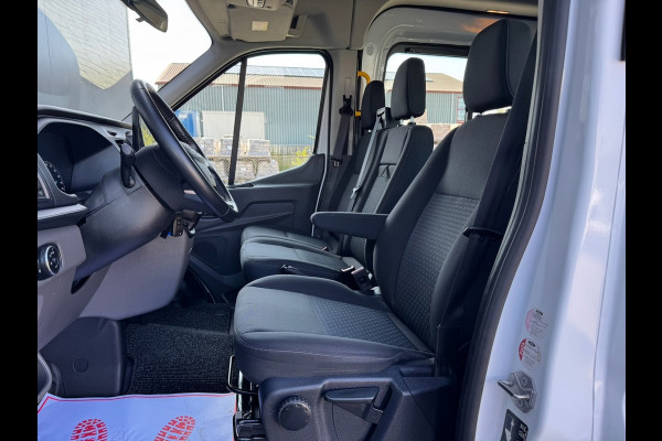 Ford Transit 350 2.0 TDCI 170pk L3H2 DC 6-pers Trend | Trekhaak | Imperial | Navi | Camera | CarPlay | Cruise | Airco | EURO6