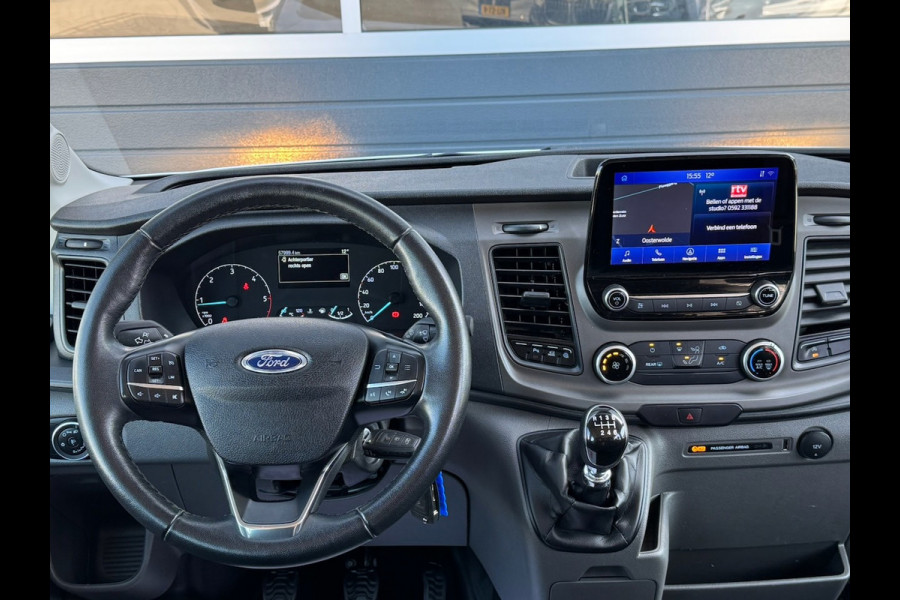 Ford Transit 350 2.0 TDCI 170pk L3H2 DC 6-pers Trend | Trekhaak | Imperial | Navi | Camera | CarPlay | Cruise | Airco | EURO6