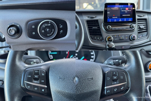 Ford Transit 350 2.0 TDCI 170pk L3H2 DC 6-pers Trend | Trekhaak | Imperial | Navi | Camera | CarPlay | Cruise | Airco | EURO6