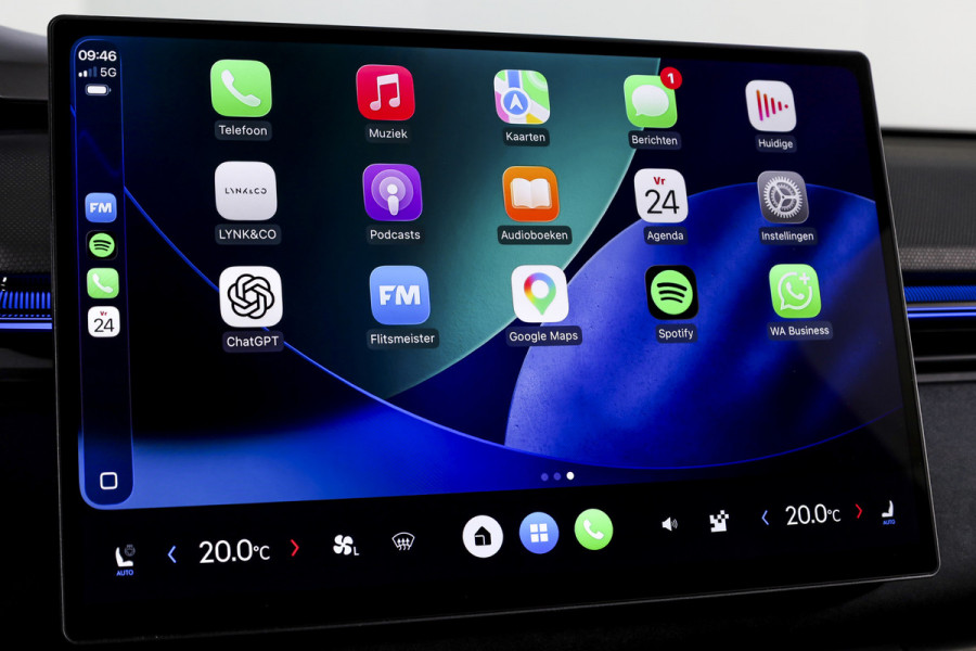 Lynk & Co 08 1.5 PHEV 349 PK More | 200km Elek. | S/K-Panodak | Elek. Stoel+Massage | Stoelverw.+Ventilatie | Matrix Led | Harman/Kardon | 360 Camera | Adapt. Cruise | NAV+App. Connect | LM 21" | 4146