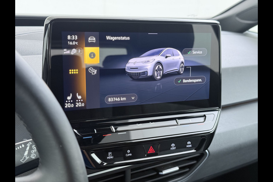 Volkswagen ID.3 First 58kWh SOH 94% Trekhaak Adap.Cruise AppConnect Navi Stoelverw. Pdc Dab Aut.Verlichting Bluetooth Ecc Isofix Led Elek.Ramen Verwarmbare Spiegels Org.NL-auto!