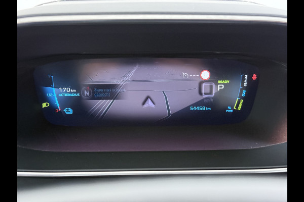Peugeot e-2008 GT-Line EV50kWh Soh 93% 360Camera Navi Apple Carplay Android Ecc Cruise Control Keyless 1/2Leer Pdc DAB+ Bluetooth Led Connected services Verkeersbord detectie Usb PrivacyGlass 17''LM Regensensor Led Verkeersbord detectie