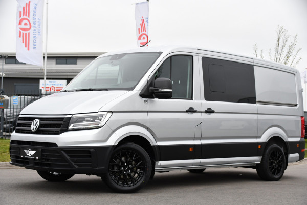 Volkswagen Crafter 35 2.0 TDI L3H2 DC Highline PB Edition Camera, Caplay, LED, 177pk, 2 x Schuifdeur, Clima, Multimedia, Voorruit verwarming, Automaat, Uniek!