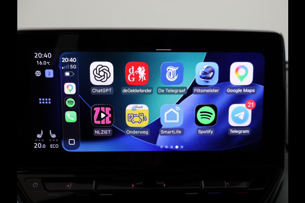 Volkswagen ID.4 PRO 77 kWh + ADAPTIVE CRUISE | STUURVERW. | STOELVERW. | SFEERVERLICHTING | DRAADLOZE CARPLAY