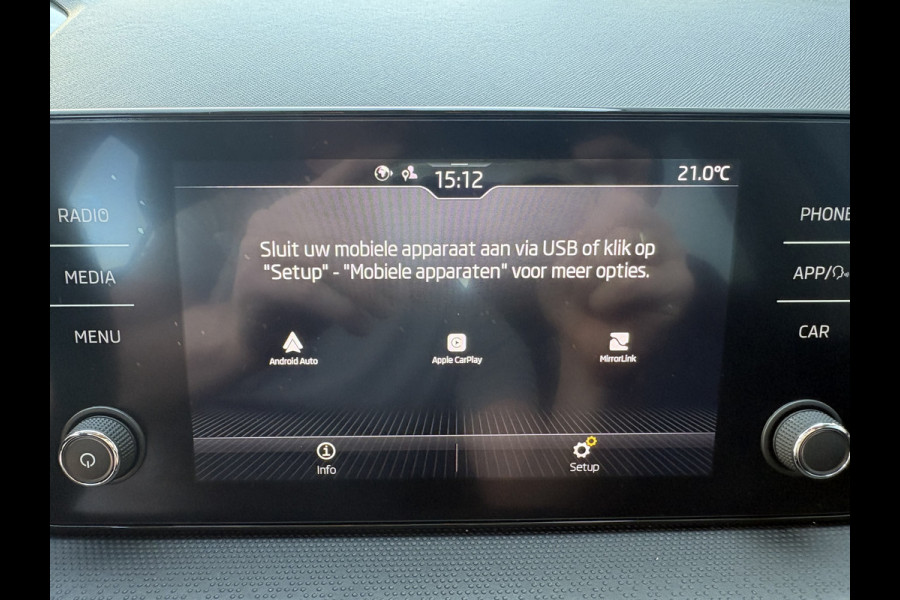 Škoda Fabia 1.0 TSi 95pk Ambition 5-drs. CARPLAY/CRUISE/PDC/TREKHAAK/STOELVERWARMING
