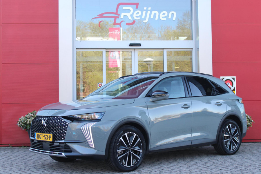 DS 7 1.6 PHEV 300PK 4x4 ETIOLE | PANORAMA SCHUIF/KANTEL DAK | NIGHT VISION | LEDEREN BEKLEDING "BLACK BASALT NAPPA LEDER" | STOEL/VOORRUIT VERWARMING | 19" LICHTMETALEN VELGEN | ALARM SYSTEEM | NAVIGATIE | DRAADLOZE APPLE CARPLAY/ANDROID AUTO | DRAADLOZE TELEFOONLADER | KEYLESS ENTRY/START | ELEKTRISCH BEDIENBARE VOORSTOELEN MET GEHEUGENFUNCTIE OP DE BESTUUDERSSTOEL | ELEKTRISCH BEDIENBARE ACHTERKLEP | DODEHOEK DETECTIE | ADAPTIVE CRUISE CONTROL | DAB+ RADIO | CAMERA VOOR + ACHTER |