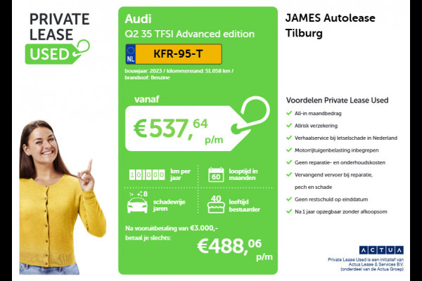 Audi Q2 35 TFSI Advanced edition VIRTUAL | NAVI & CARPLAY | EL-ACHTERKLEP | AD-CRUISE
