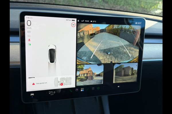 Tesla Model Y Long Range AWD 75 kWh, parelmoer wit, afneembare trekhaak, panoramadak, 1 e eigenaar, NL auto met nap