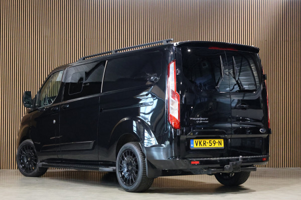 Ford Transit Custom 320 2.0 TDCI 170 PK L2H1 Limited DC | Dubbel cabine | ACC | Blind Spot | Elek stoelen | CarPlay | Camera | Navigatie | Trekhaak | DAB | PDC V+A | MF Stuur | 5-Zitter | Nieuwe APK | Dealer onderhouden | NAP Logisch | NL Auto