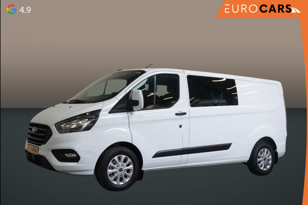 Ford Transit Custom 300 2.0 TDCI L2H1 Trend Dubbele Cabine Automaat 5p Airco Navigatie Bluetooth Trekhaak