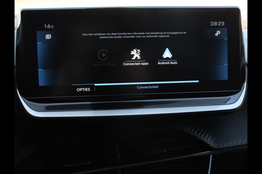 Peugeot 208 1.2 100pk Turbo Allure Pack Navigatie Camera Climate Control Digitale Cockpit Parkeer Sensoren Dab Led Lichtmetalen Velgen Cruise Control Led