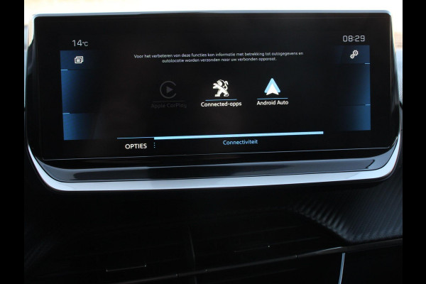 Peugeot 208 1.2 100pk Turbo Allure Pack Navigatie Camera Climate Control Digitale Cockpit Parkeer Sensoren Dab Led Lichtmetalen Velgen Cruise Control Led
