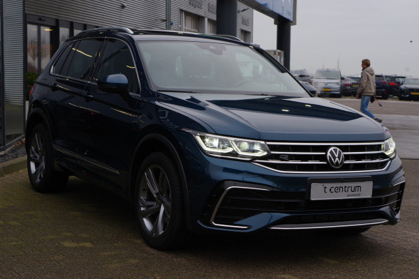 Volkswagen Tiguan 1.4 TSI eHybrid 245 PK R-Line BNS+, Panoramadak, Leder, Matrix-LED, Adap. Cruise Control