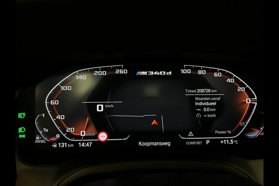 BMW 3 Serie Touring M340d xDrive / BTW / Pano / Harman / Memory